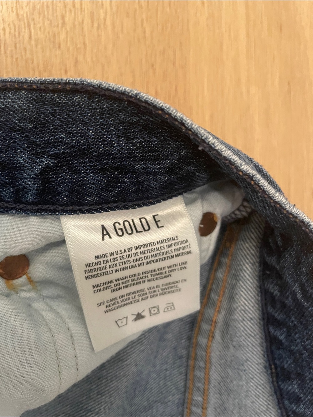 Agolde high-waisted Button-Fly cropped Jeans - Picture 3 of 3